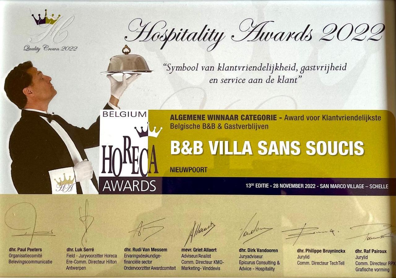 B&B Villa Sans Soucis Ньивпорт Экстерьер фото